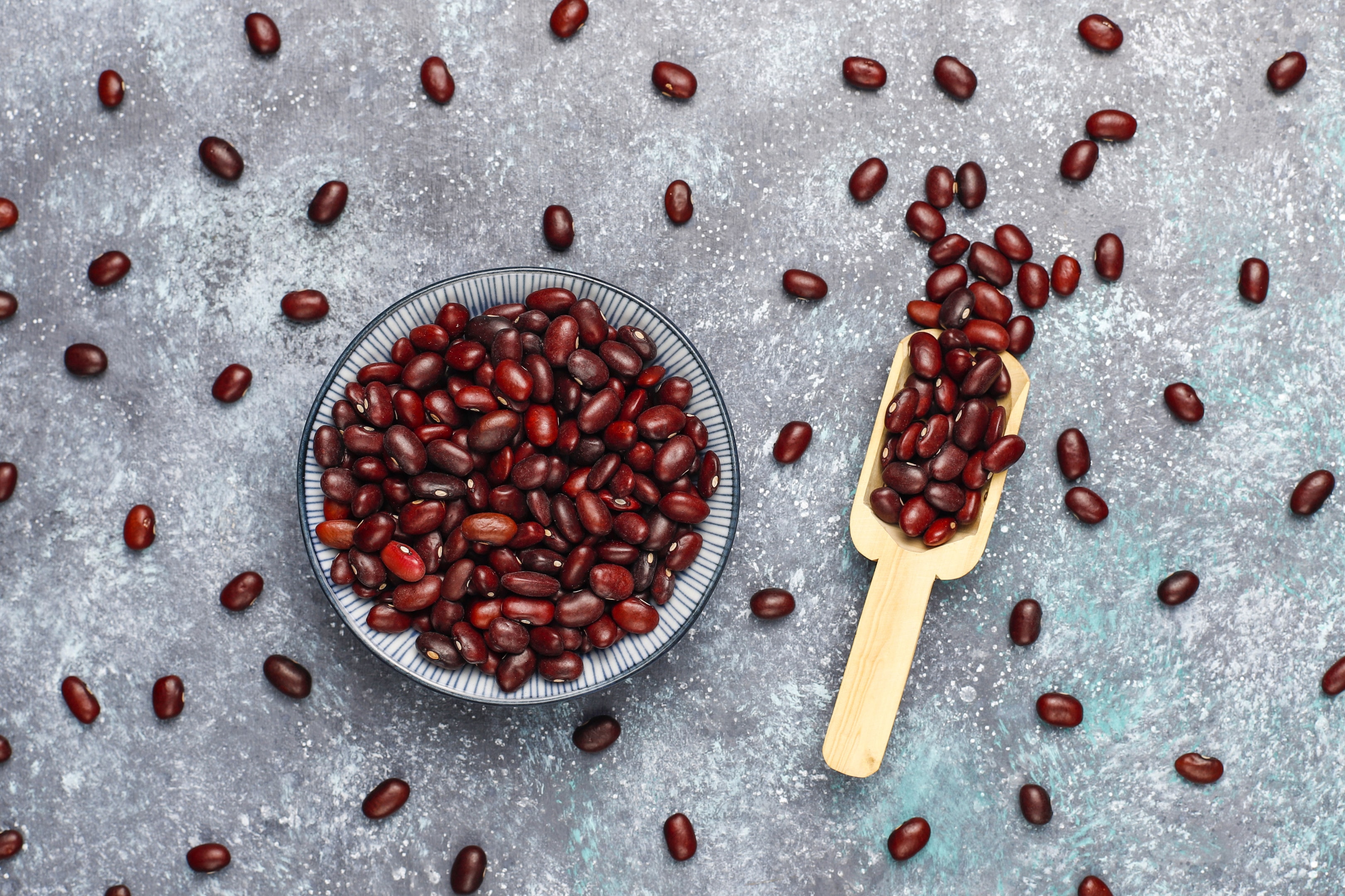 Adzuki beans assortment