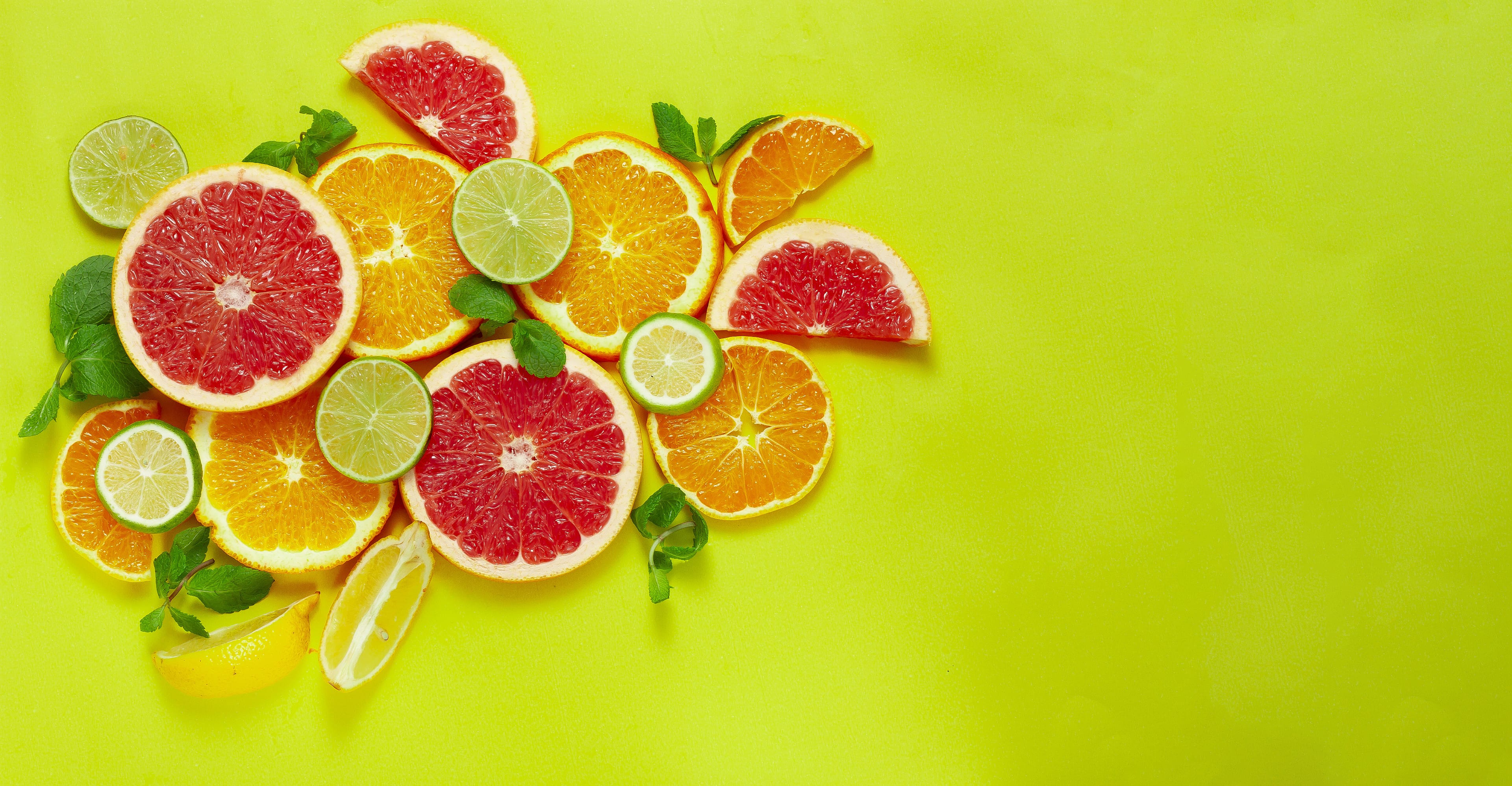 Assortment of citrus fruits