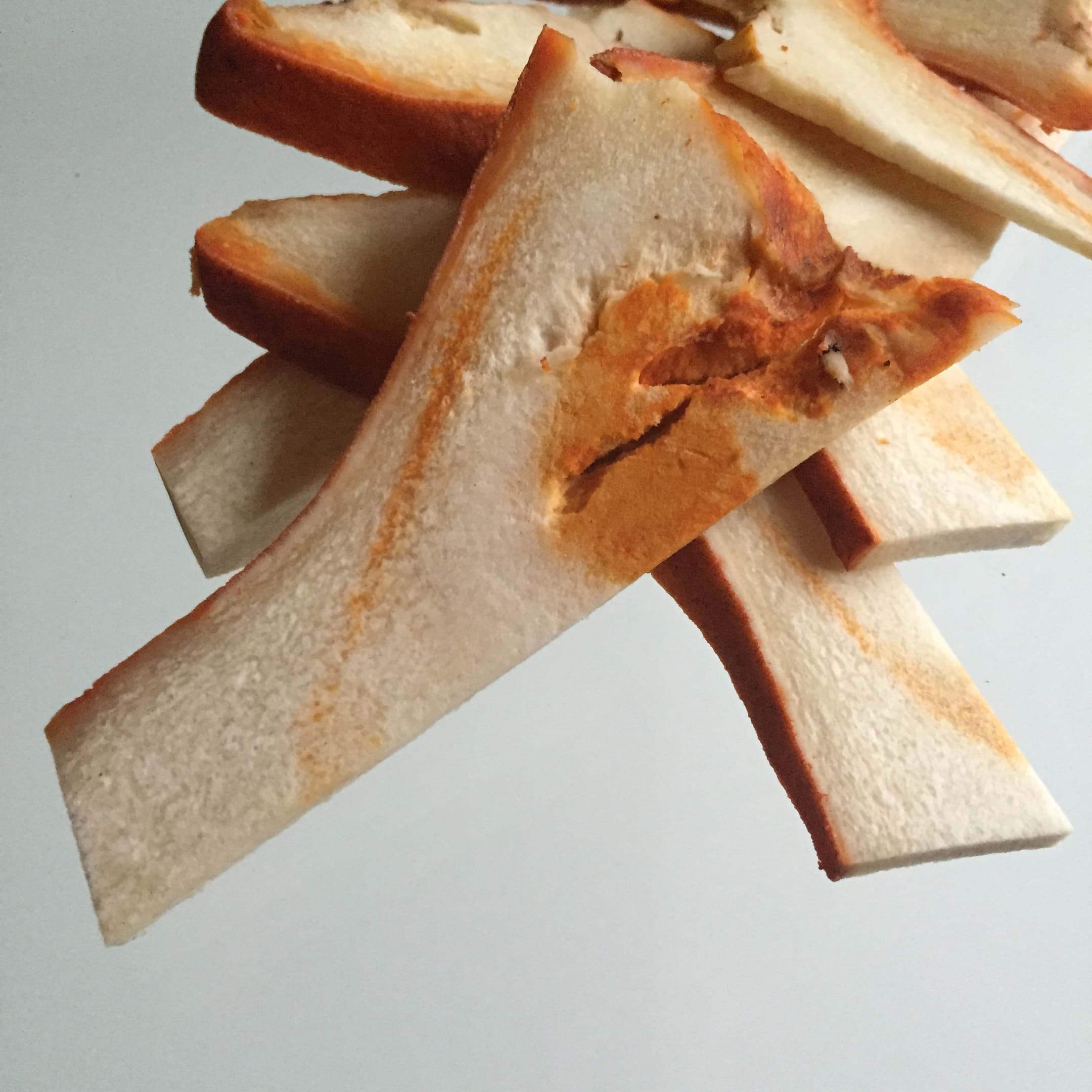 Chopped lobster mushroom