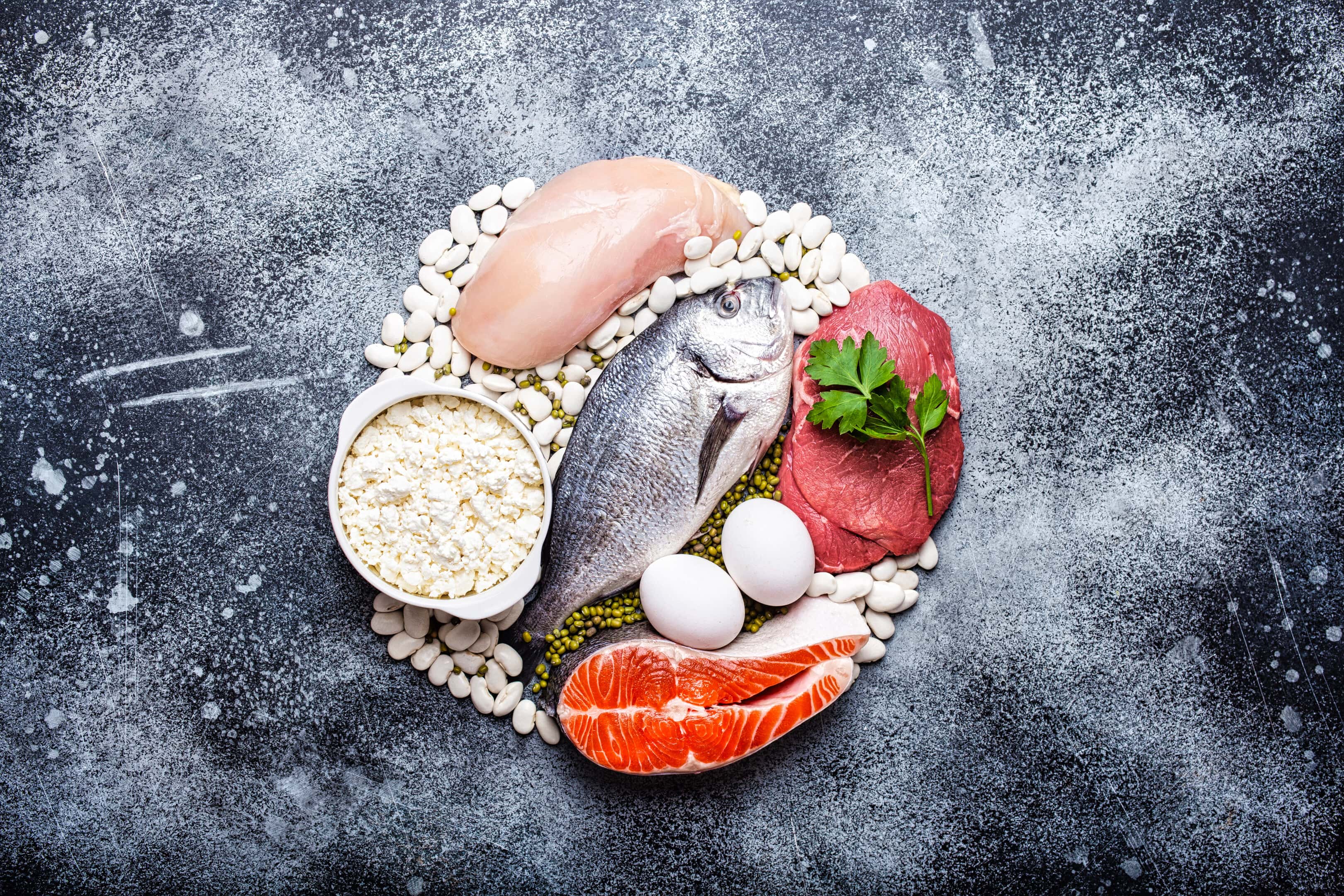 Food products that are lean protein sources