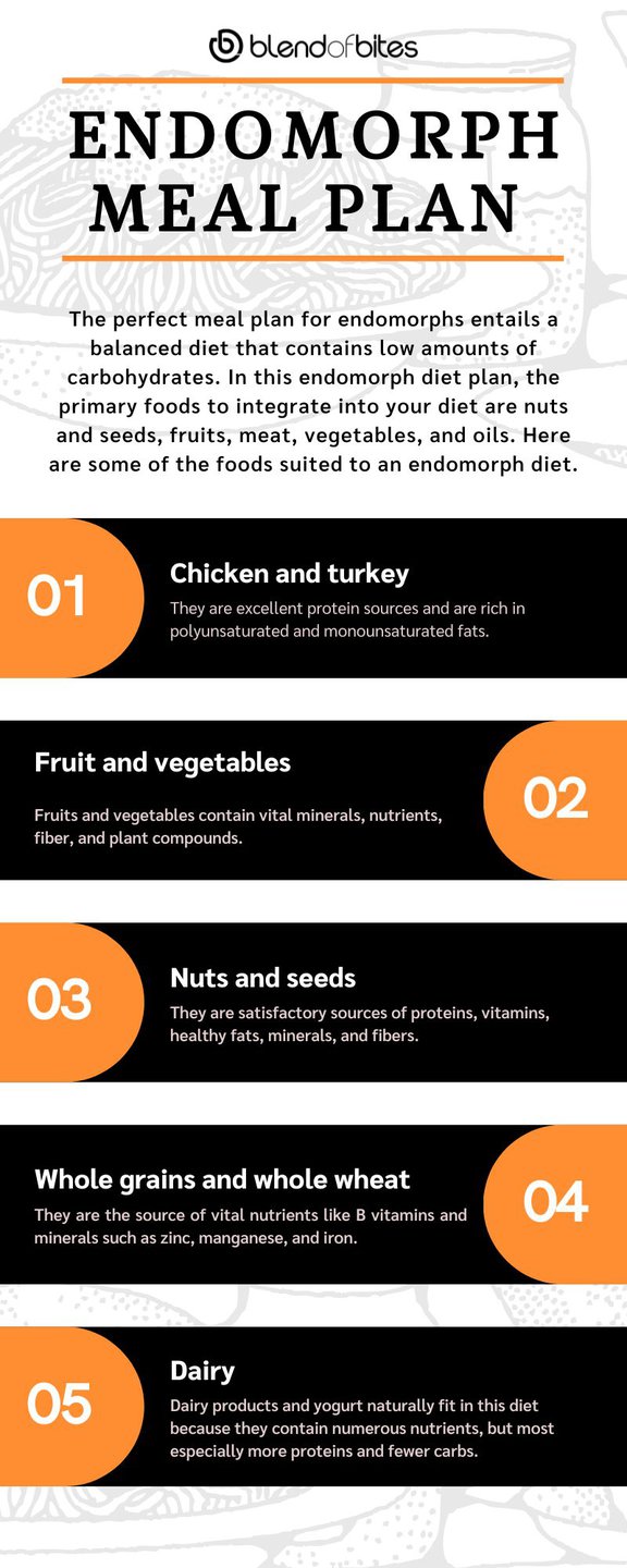 Infographic the Ultimate Endomorph Meal Plan Jpeg