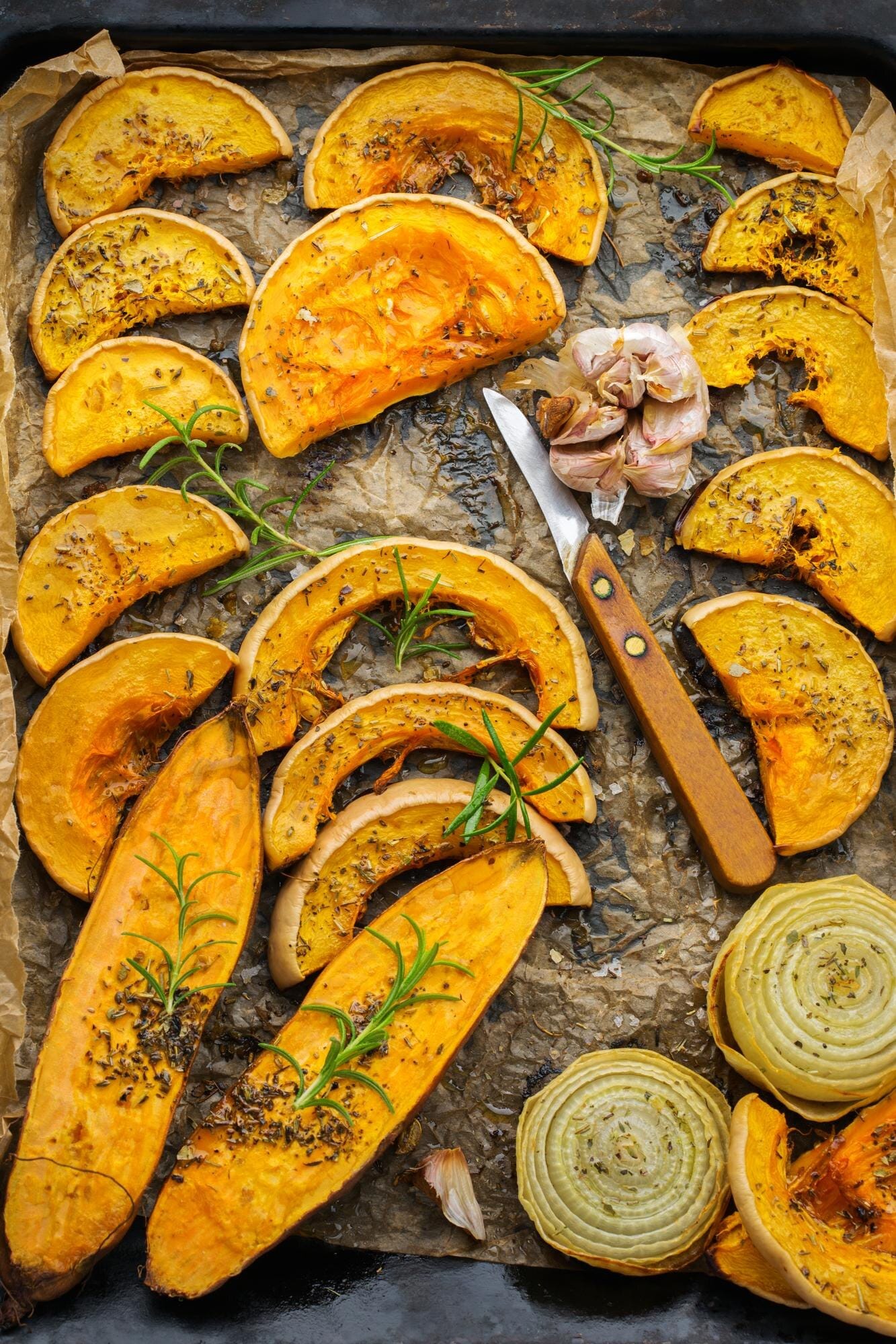 Maple roasted butternut squash