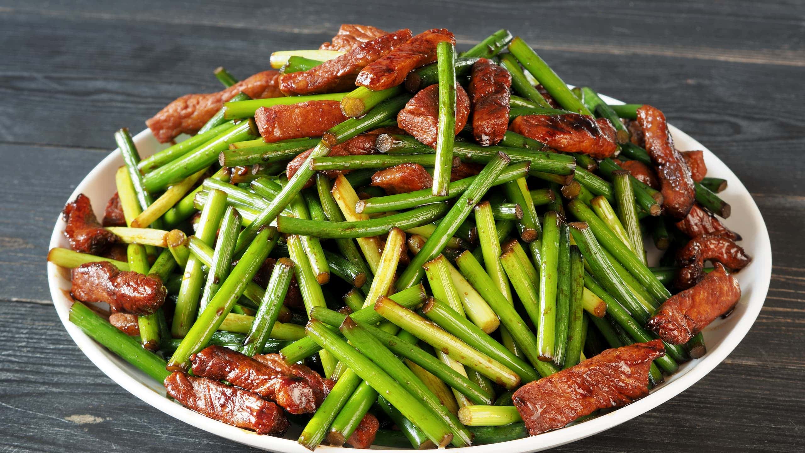 Crack green beans
