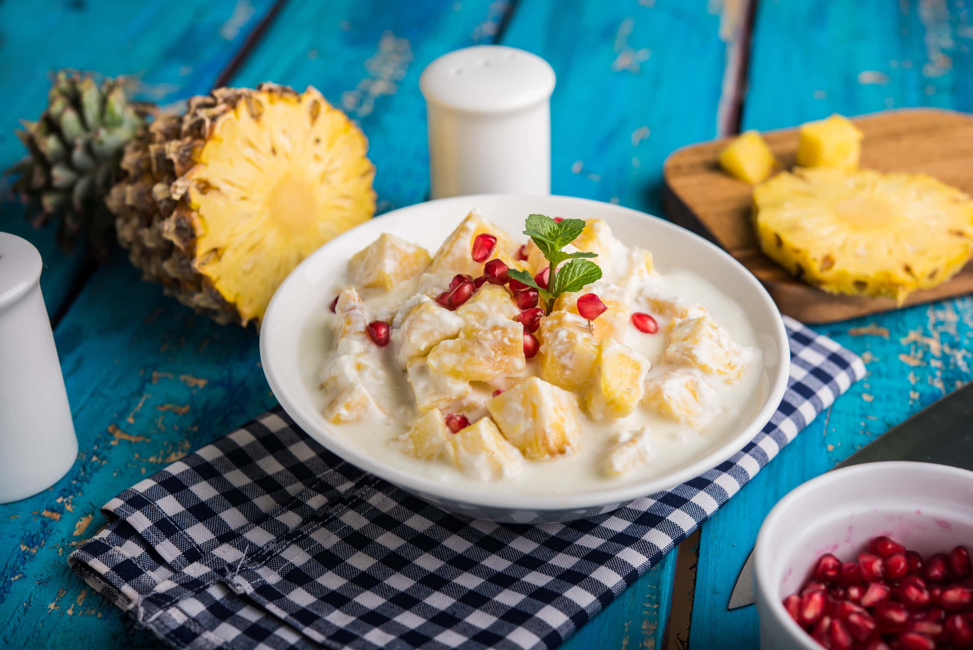 Pineapple raita