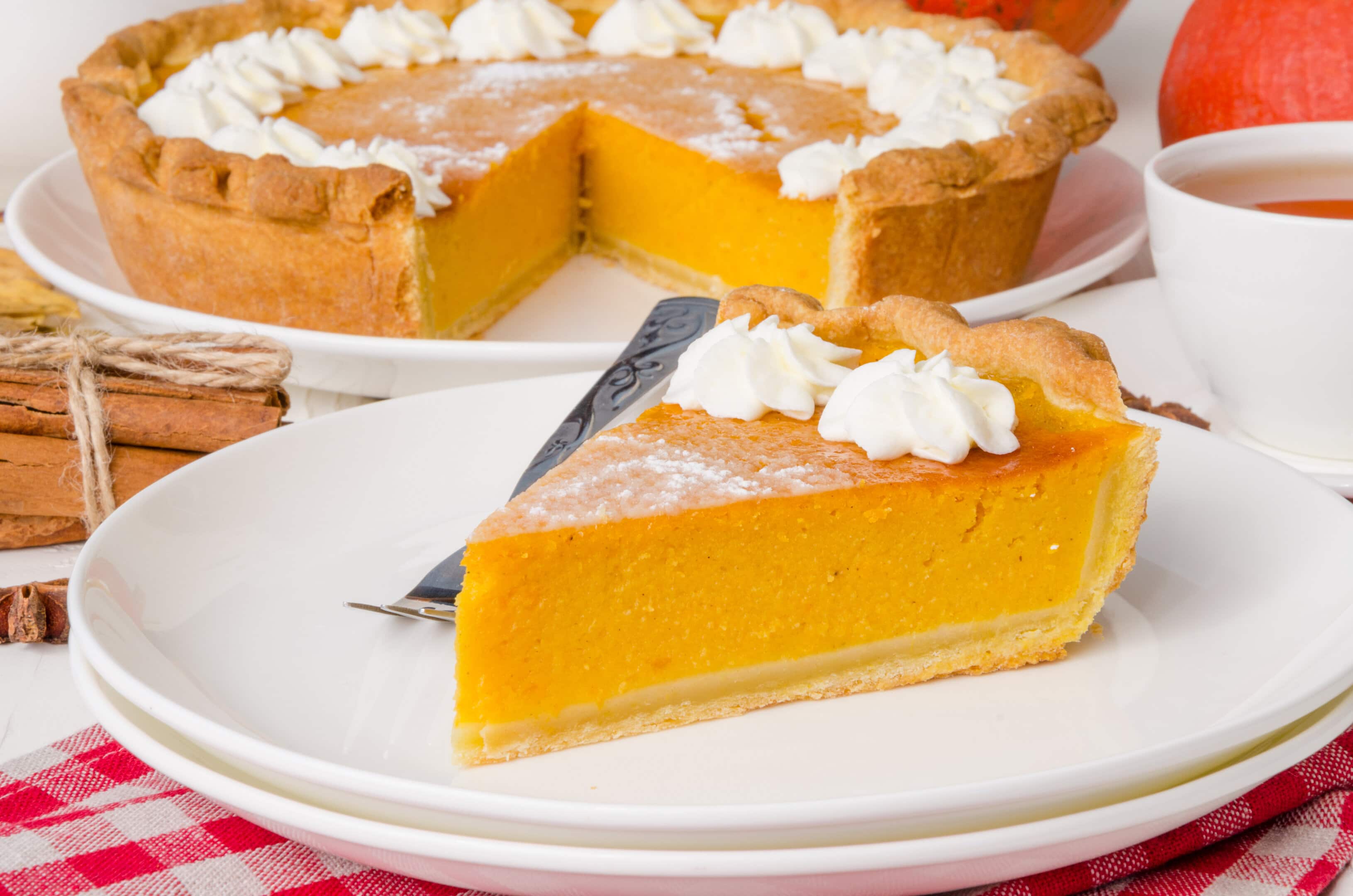 Traditional grandma's old fashioned sweet potato pie