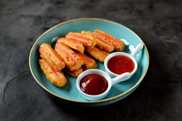 for fried crab legs with tomato sauces