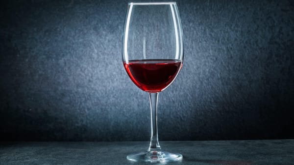 A glass of Vikings blood mead