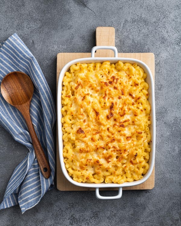 Southern baked mac and cheese