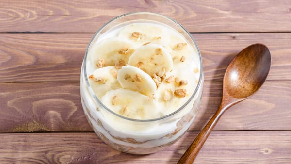 My banana pudding moonshine with a granola kick