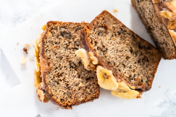 Banana bread without butter