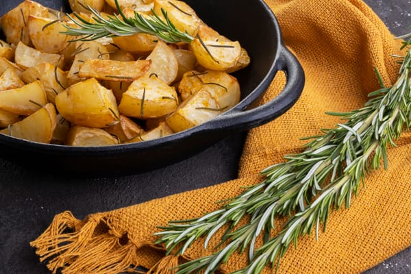 Rosemary roasted potatoes