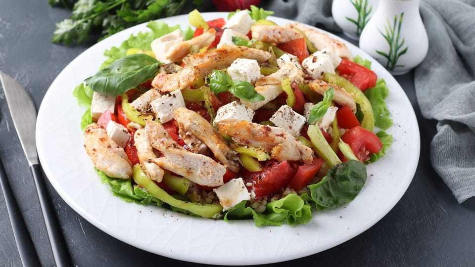 Slimming World chicken salad