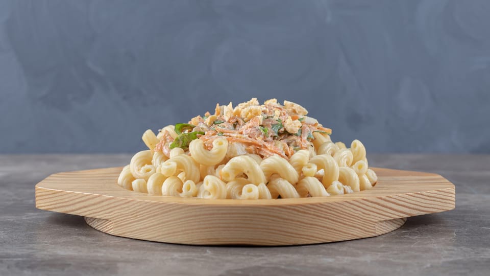 version for the L&L Hawaiian's macaroni salad