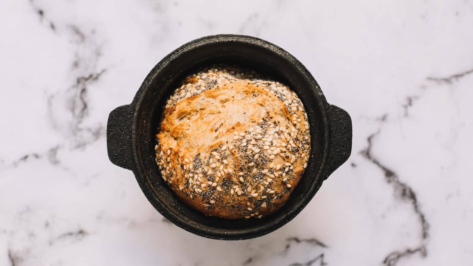 copycat Mary Berry soda bread with seeds