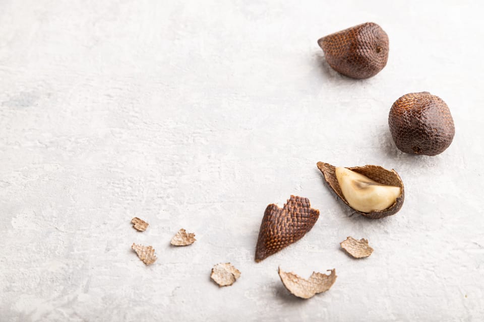 Salak — snake fruit