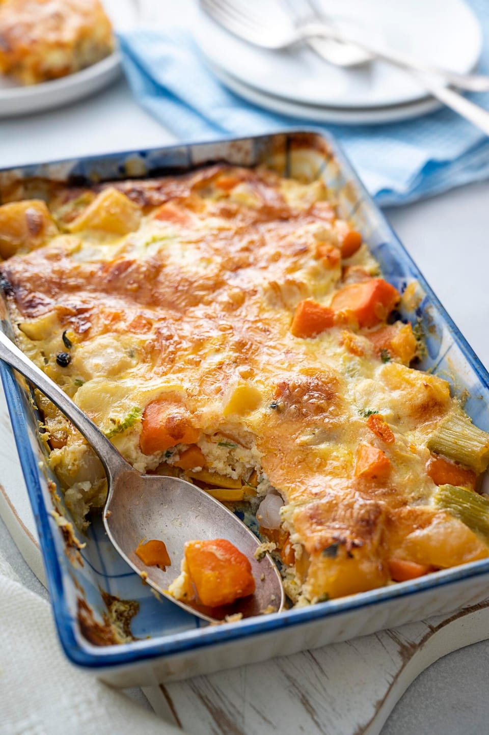Sweet potato and apple casserole