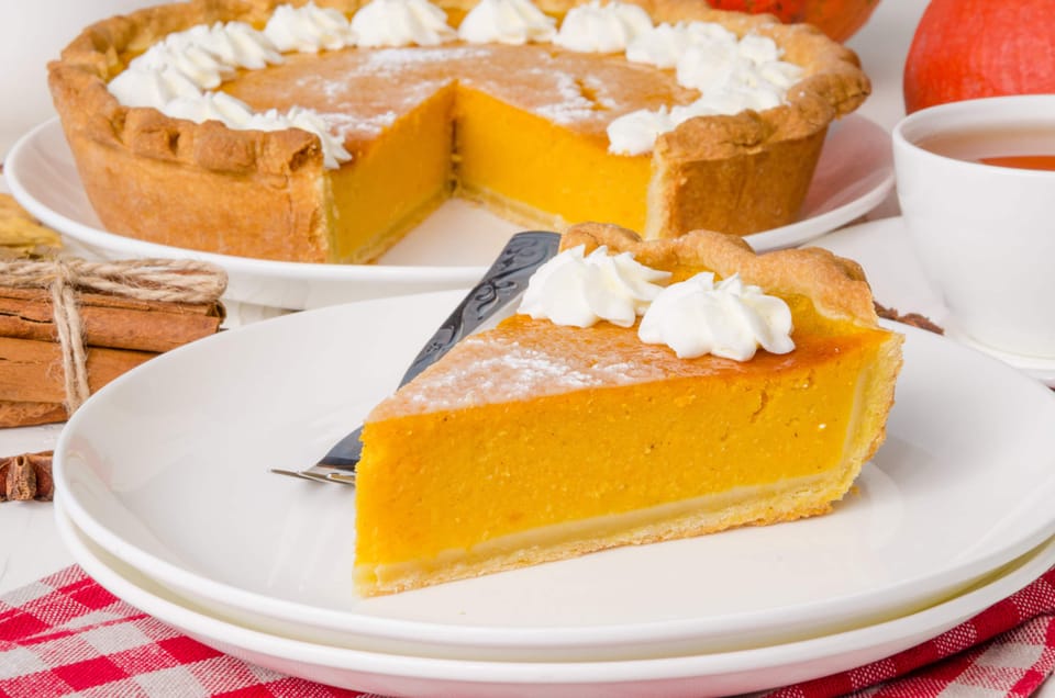 Traditional grandma's old fashioned sweet potato pie