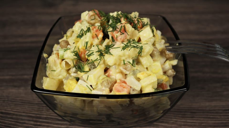 Juan Pollo's potato salad