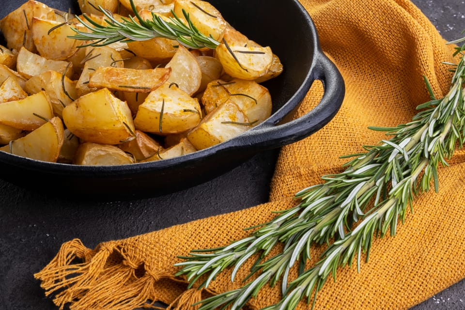 Rosemary roasted potatoes