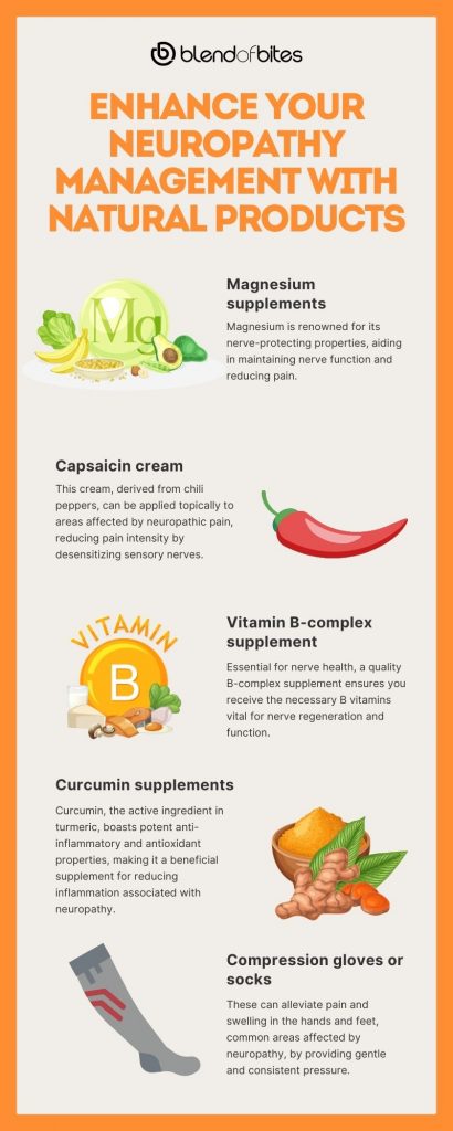 Infographic enhance your neuropathy management with natural products