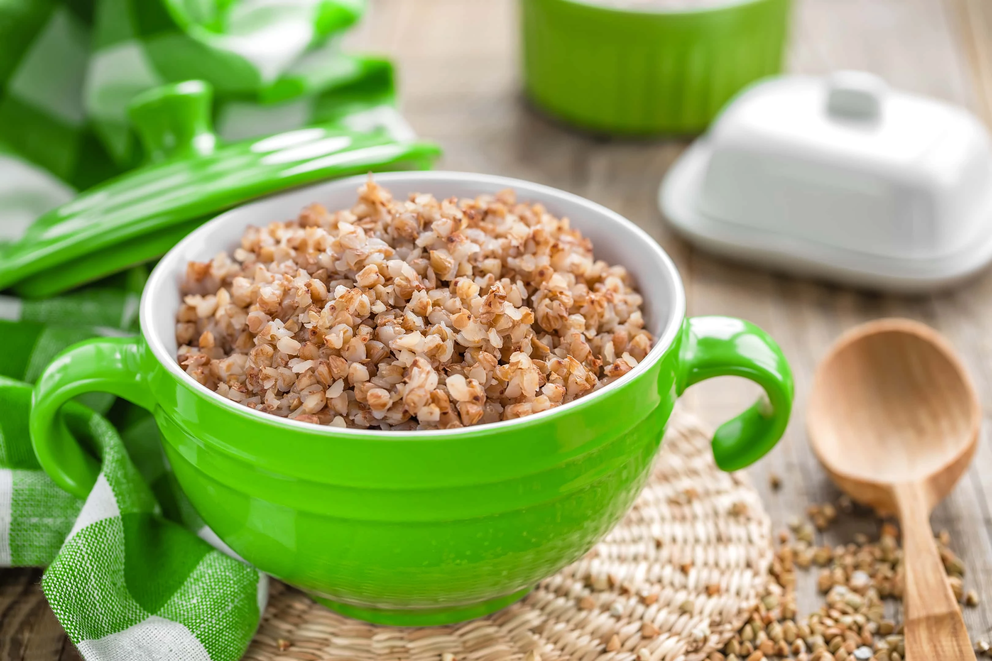 Buckwheat is one of the low glycemic gluten free foods