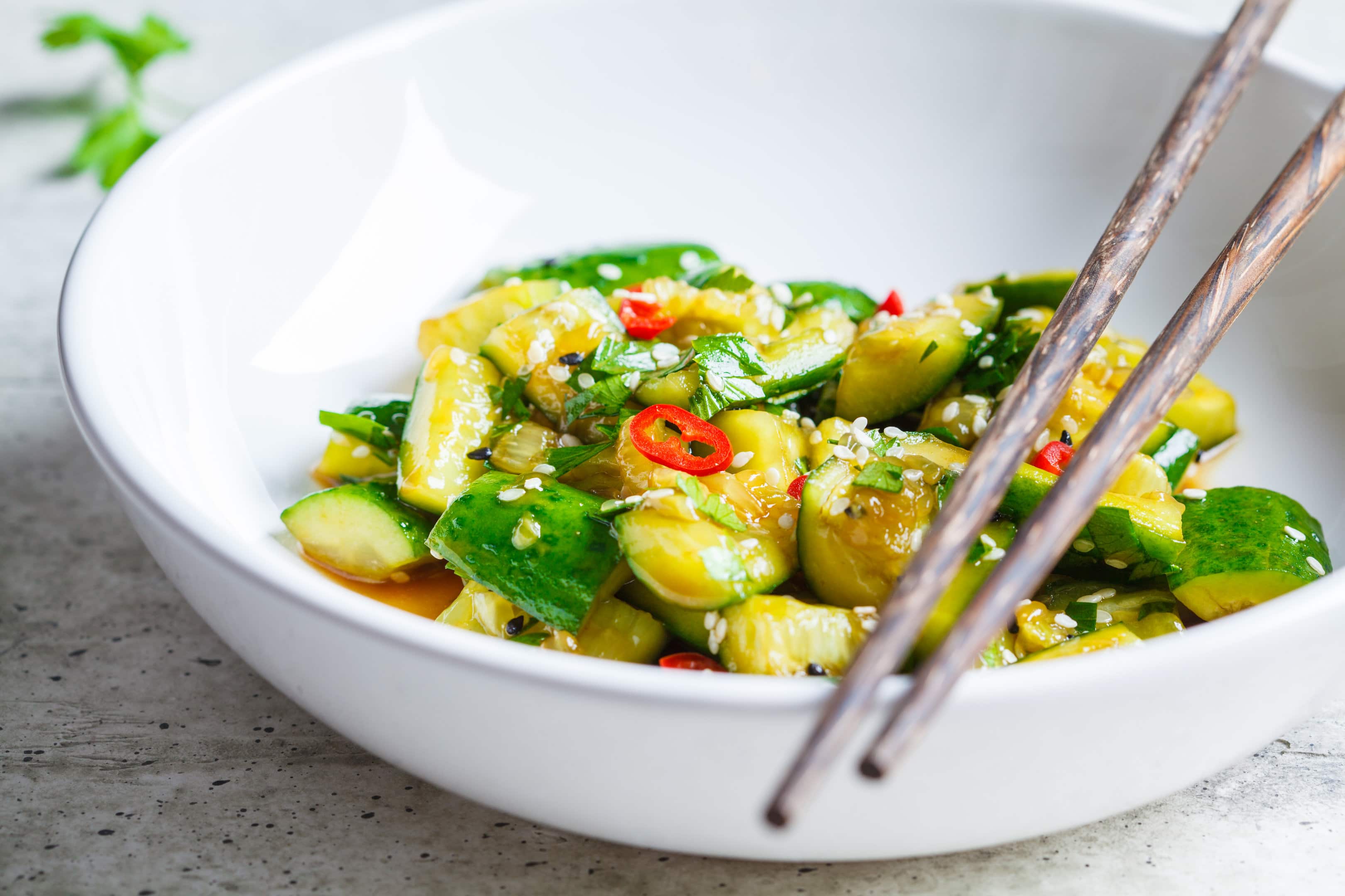 Asian Din Tai Fung cucumber salad