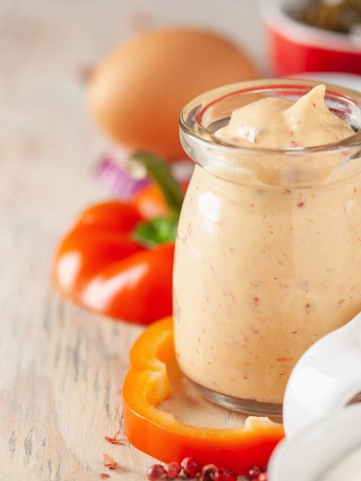 Creamy tiger sauce with spices