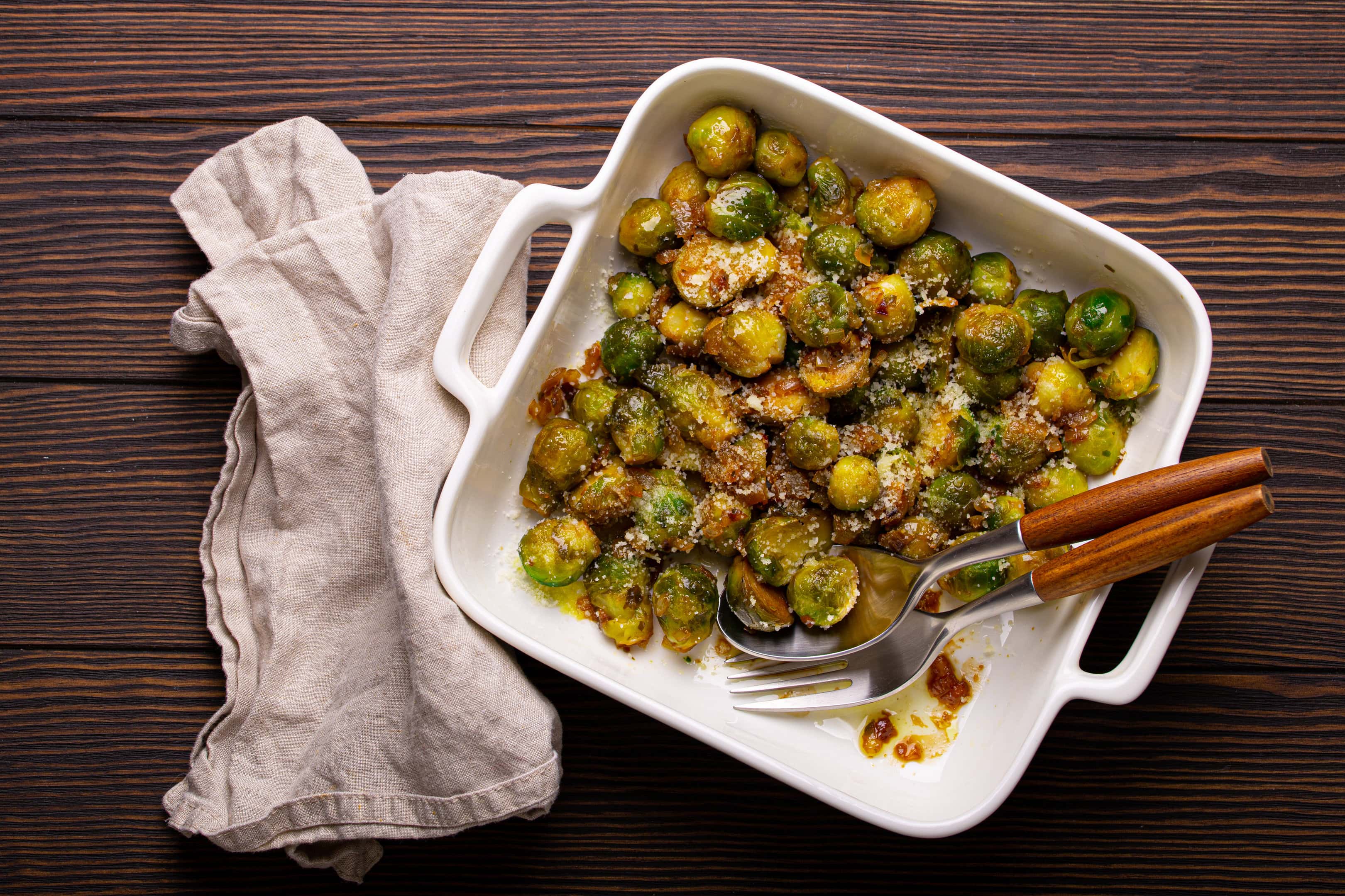 Longhorn Brussel sprouts recipe with butter