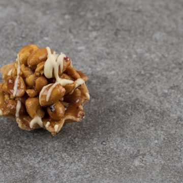 Maple peanut clusters recipe