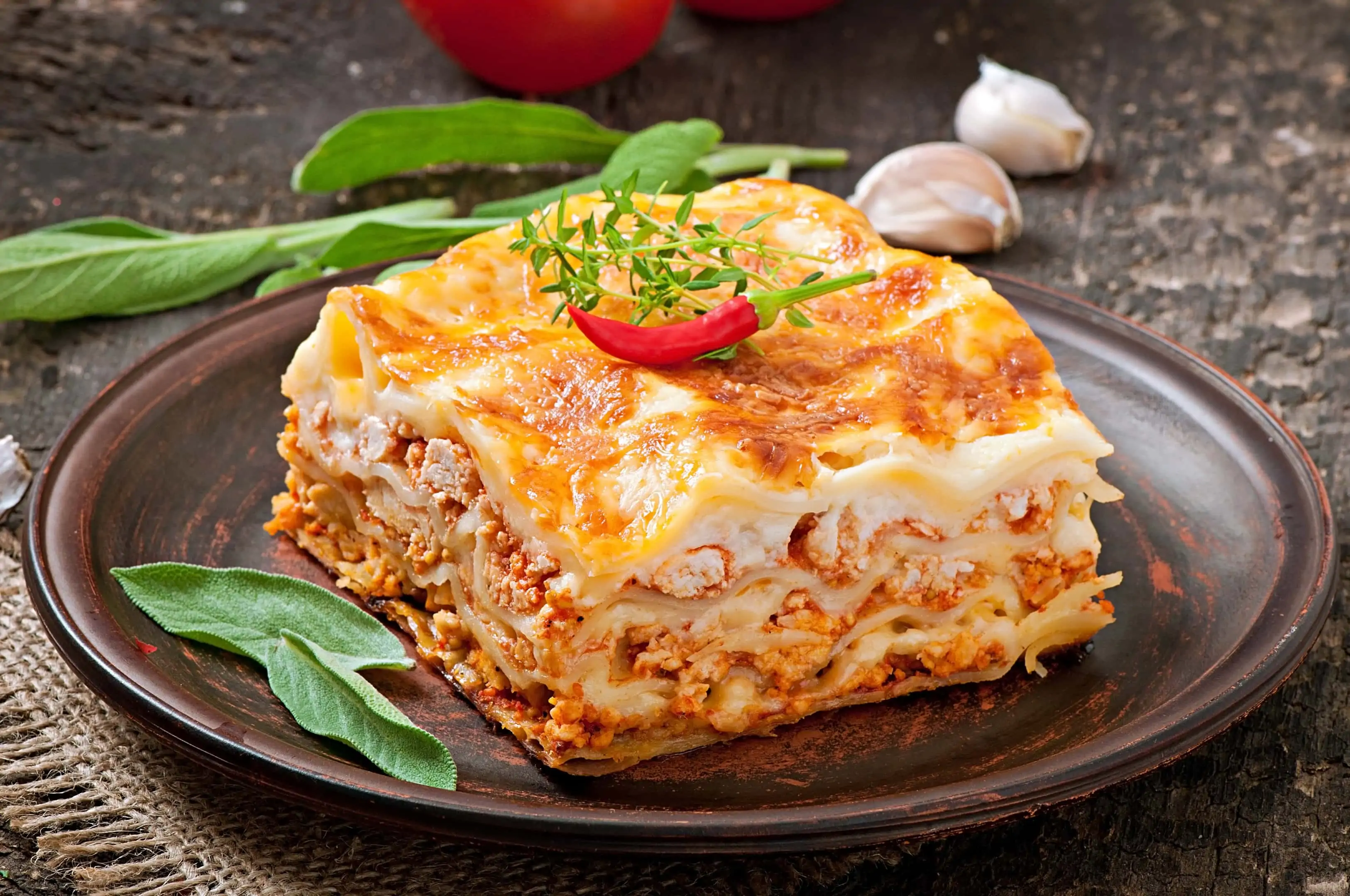Our recipe for lasagna with ricotta cheese