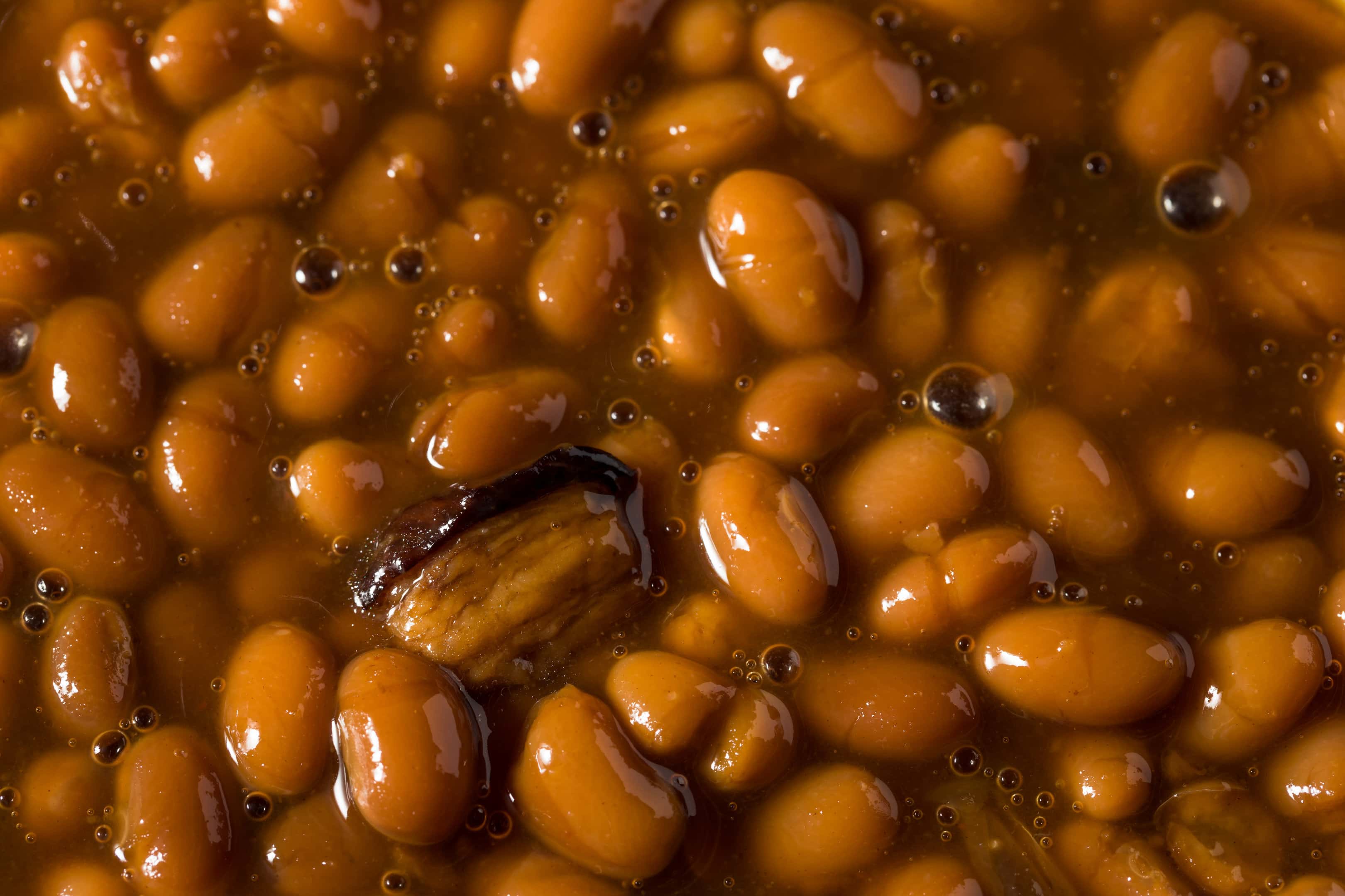 Homemade Grandma Brown's baked beans