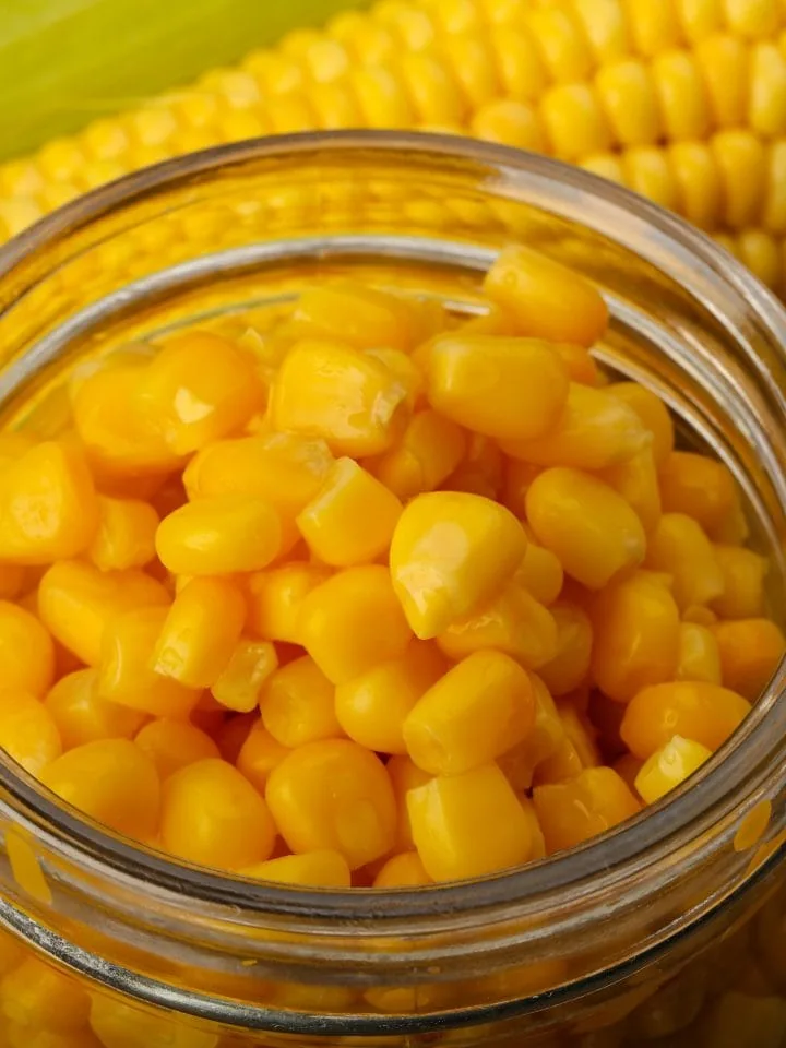 Canning cream corn is so delicious