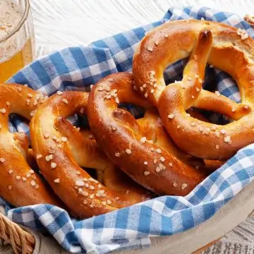 Homemade Joanna Gaines pretzel