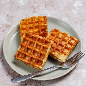 Delicious Herbalife waffle for breakfast