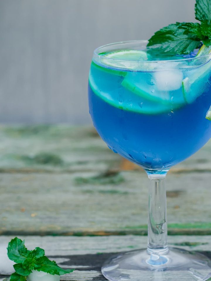 Kenny's Cooler cocktail with lemon mint