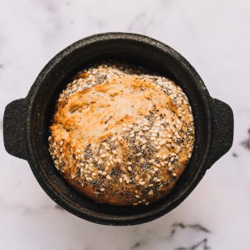 Healthy Mary Berry soda bread with seeds