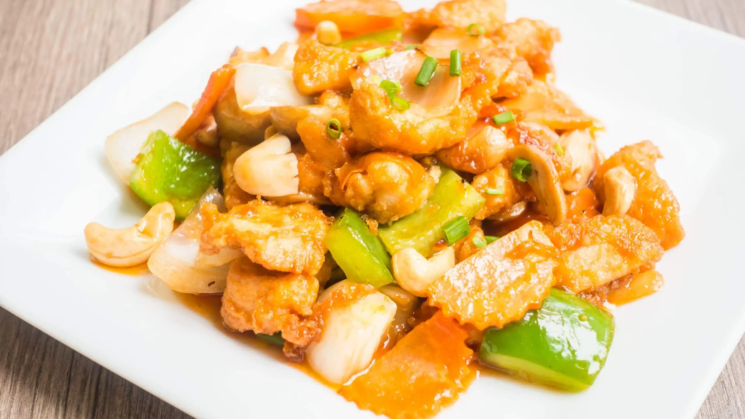 Flavorful sweet and sour chicken Jamaican style