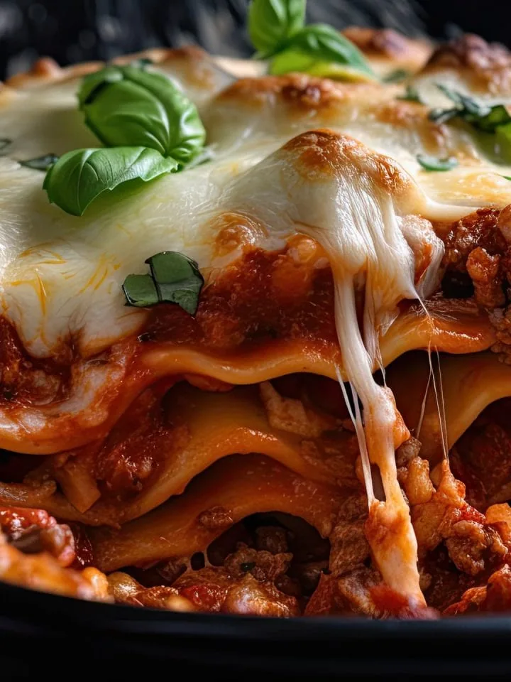 Cheesy Creamette lasagna delight