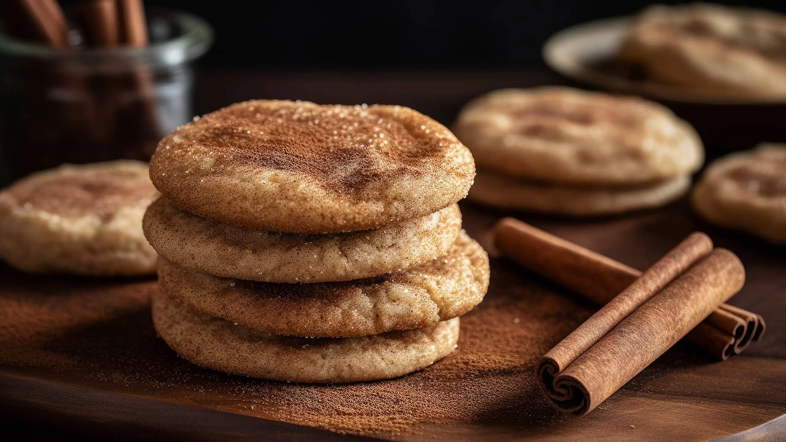 Crumbl Snickerdoodle recipe cookies with cinnamon