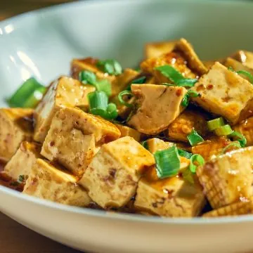 Easy fried tofu Lutong Pinoy with Sichuan pepper and sweet sauce