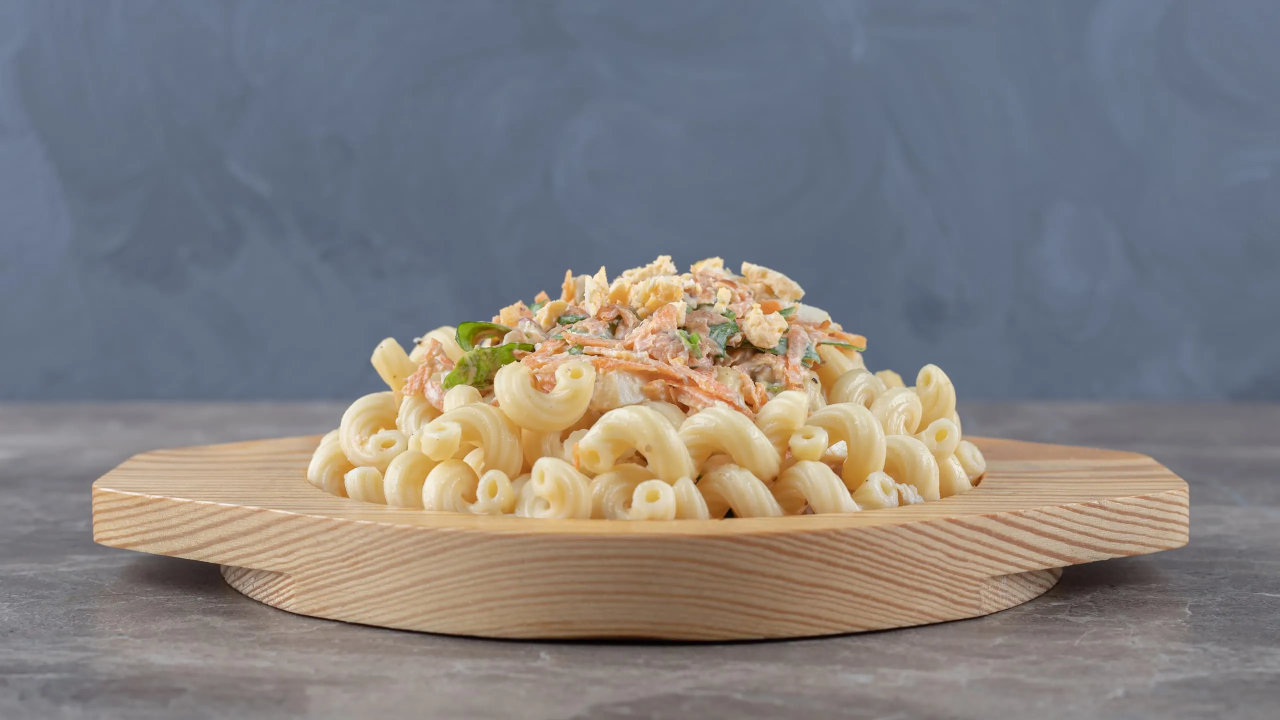 Our version for the L&L Hawaiian's macaroni salad recipe