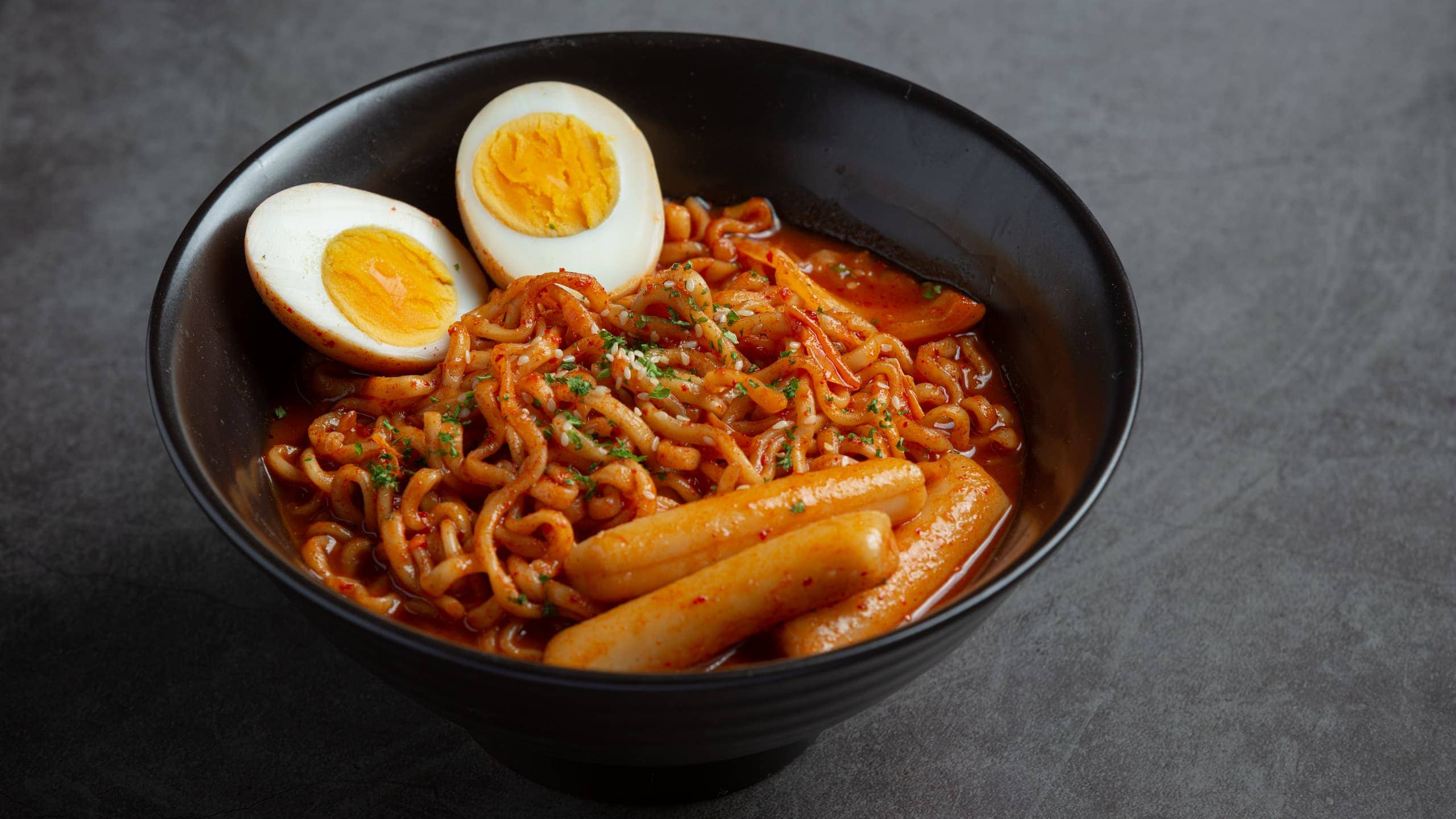 Homemade Buldak Ramen Noodles Chili Pepper Madness