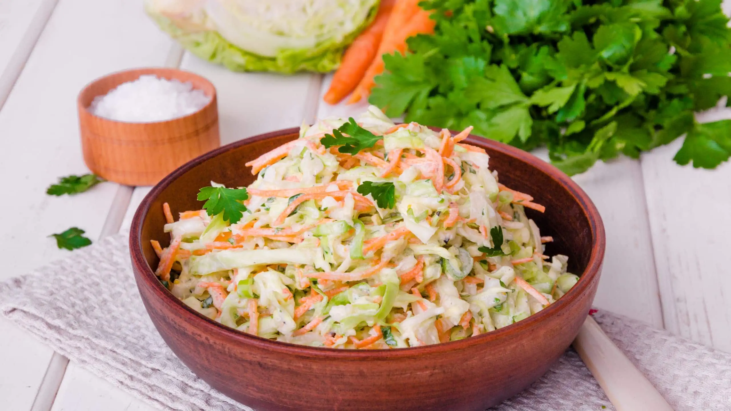 Our version of Long John Silver's coleslaw recipe