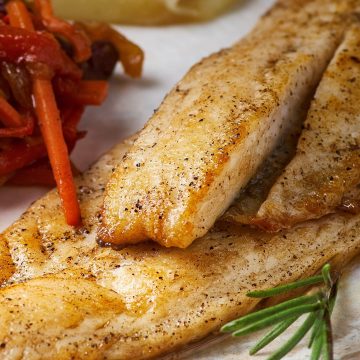 Our version of speckled trout recipe