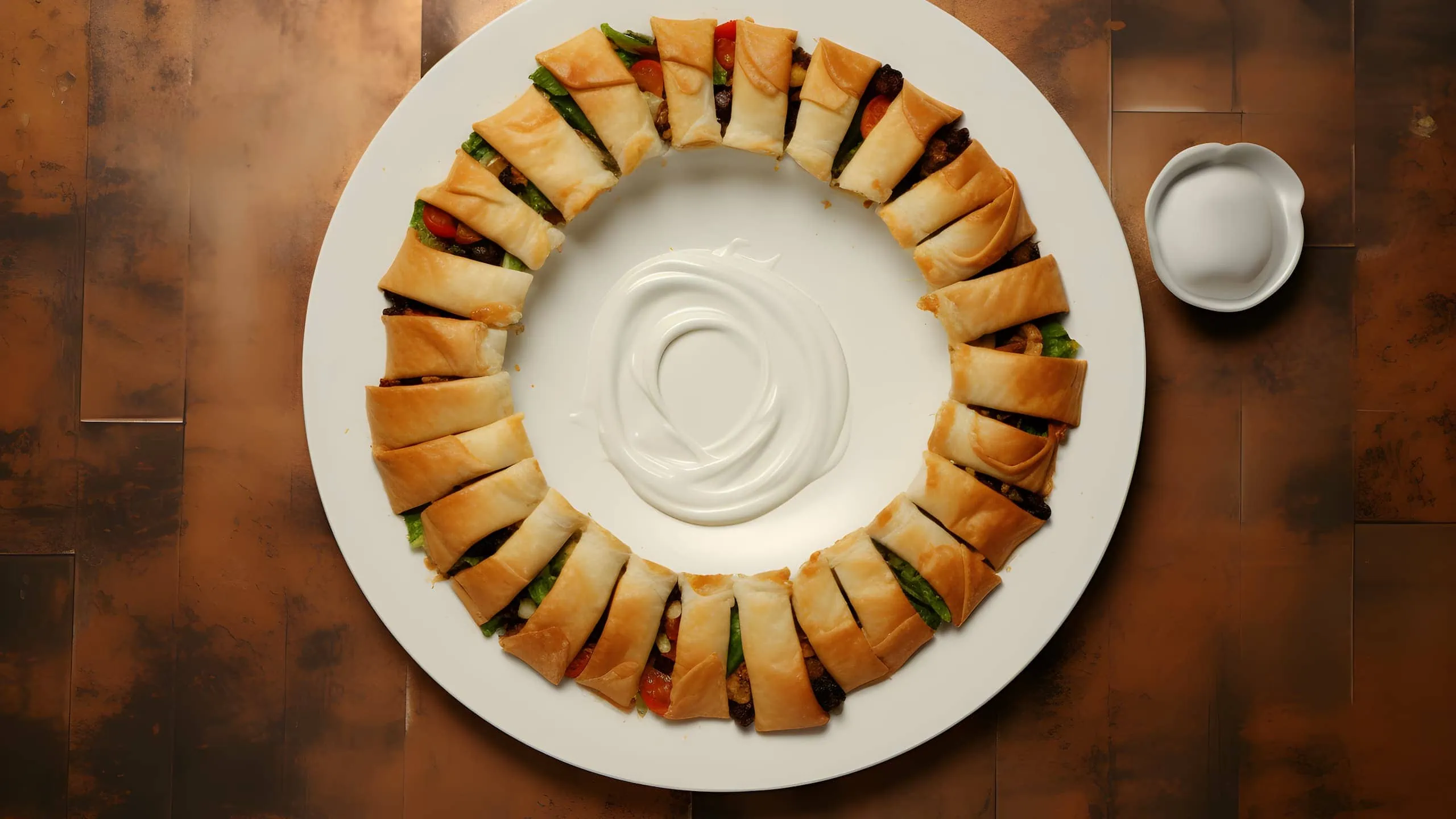 Our Version Of Pampered Chef S Taco Ring Recipe.webp