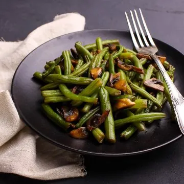 Our version of crack green beans recipe