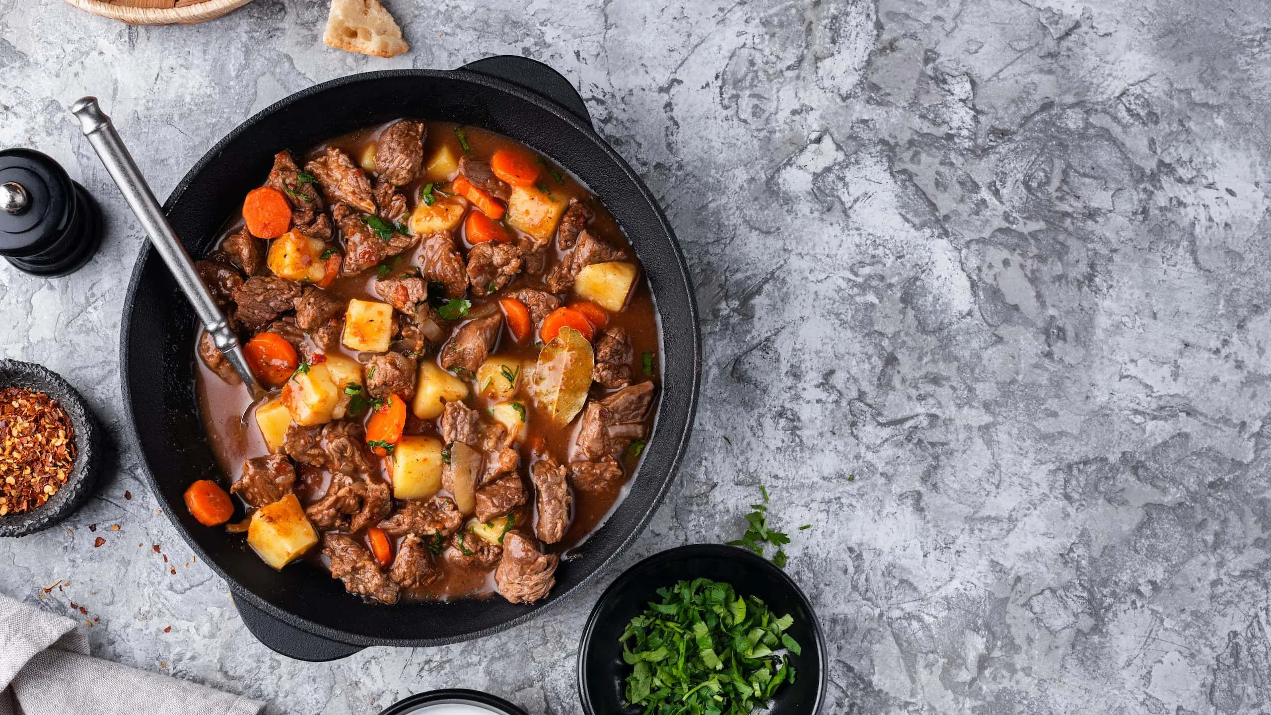 Our version of Dinty Moore beef stew