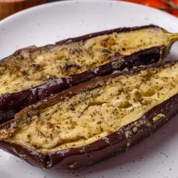Our version of Fairy Tale eggplant recipe
