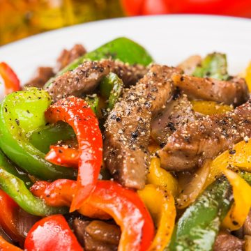 Our version of Jamaican pepper steak recipe