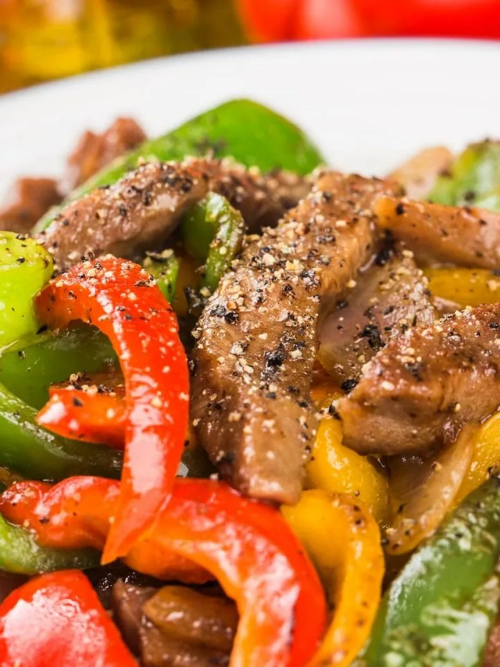 Our version of Jamaican pepper steak recipe